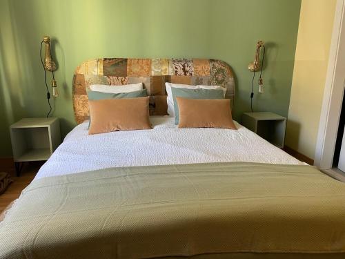 Cama ou camas em um quarto em Brunico 20