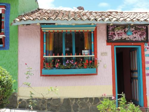 El edificio en el que está la habitación en casa particular