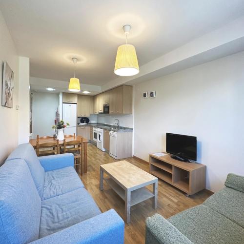 Η κουζίνα ή μικρή κουζίνα στο Apartamentos Turísticos Real Valle Ezcaray