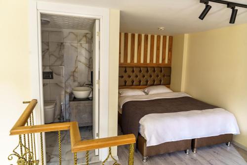 Katil atau katil-katil dalam bilik di Grand 464 Otel