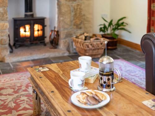 Posezení v ubytování 3 Bed in Fowey LTBRA
