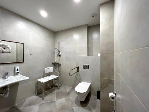 Koupelna v ubytování HOTEL WEST TBILISI