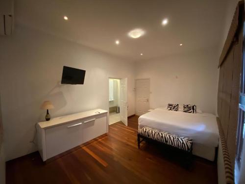 Katil atau katil-katil dalam bilik di Elementz Villa