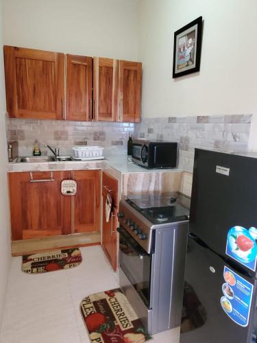 Dapur atau dapur kecil di Spring Valley Estate Ocean View Apartments