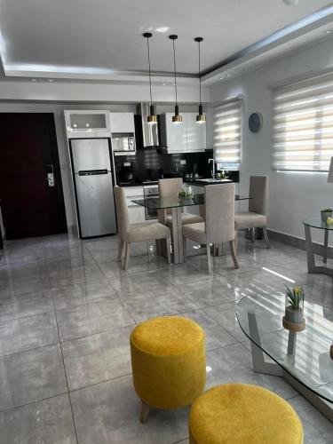 Η κουζίνα ή μικρή κουζίνα στο SOHA SUITES II