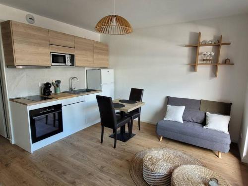 Studio 2 voyageurs au cœur de ville