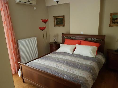 Lova arba lovos apgyvendinimo įstaigoje Cozy apartment near Acropolis