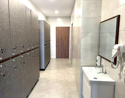 Koupelna v ubytování HOTEL WEST TBILISI