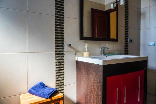 Koupelna v ubytování City Center Modern Apartment