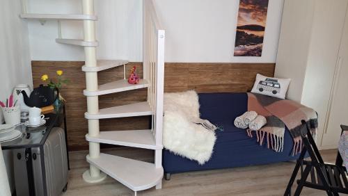 Ένα ή περισσότερα κρεβάτια σε δωμάτιο στο Bed & Breakfast Le Due G