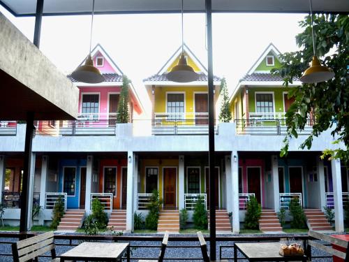 Bangunan di mana terletaknya resort