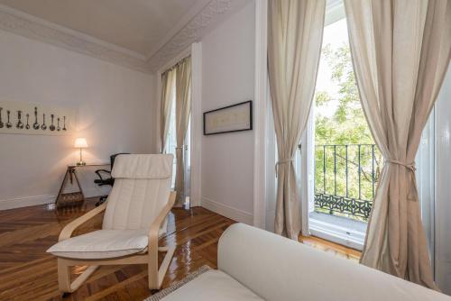 Posezení v ubytování Apartamentos Alcalá