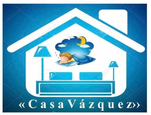 a sign for a hospital with a picture of a angel in a house at Visita Pachuca junto a familia , 2 Recamaras 1- cama ks , Recamara 2 -1 Cama KS , baño privado , 1 Comedor (Refrigerador, desayunador, estufa ) in Pachuca de Soto