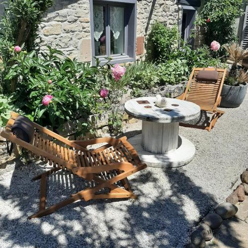 Photo de la galerie de l'établissement Côté Jardin, Spa privatif, à Saint-Sulpice