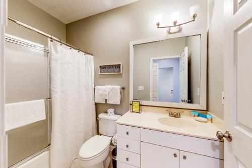 Koupelna v ubytování Legends Resort - Montrose G