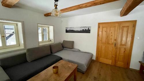 Posezení v ubytování Izerína Cottage