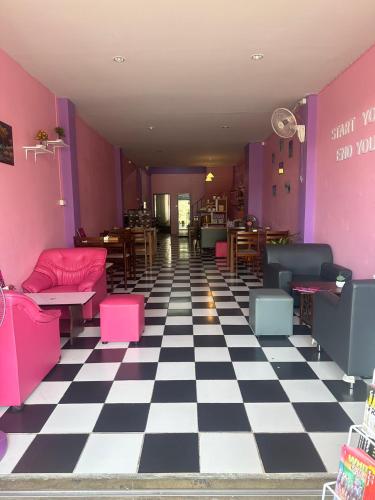 Χώρος καθιστικού στο Madam Guesthouse
