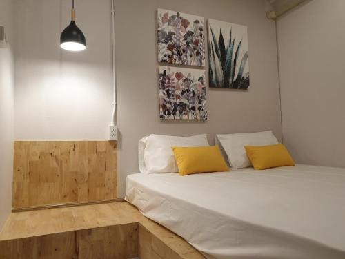 Postel nebo postele na pokoji v ubytování Lemonap Hostel