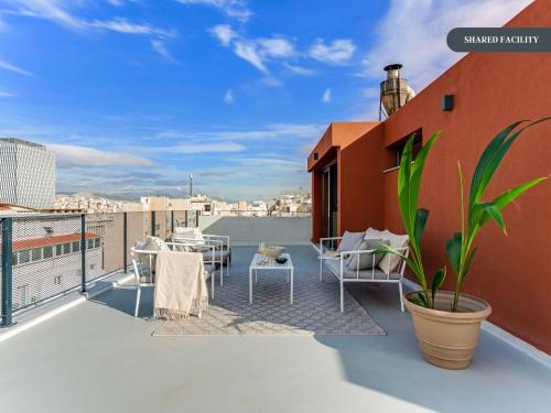 Sanders Port Piraeusにあるバルコニーまたはテラス