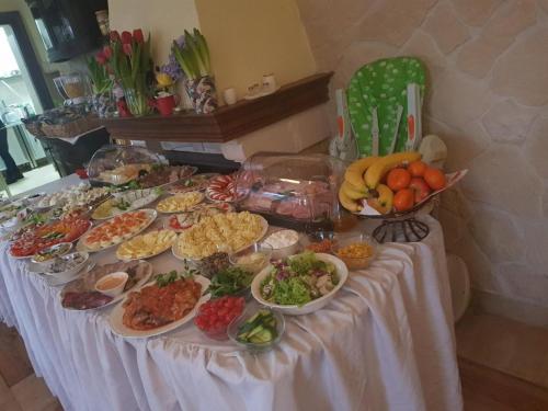 Mad på bed and breakfast-stedet eller i nærheden