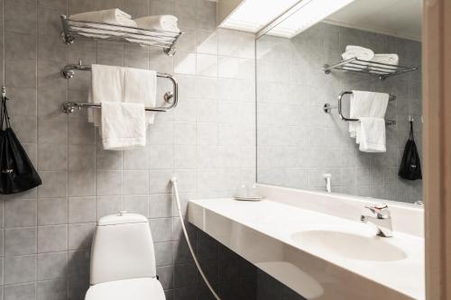 Kylpyhuone majoituspaikassa Hotel Waltikka