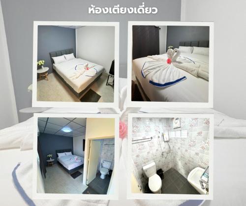 Katil atau katil-katil dalam bilik di Cheap N Clear Budget Accommodation