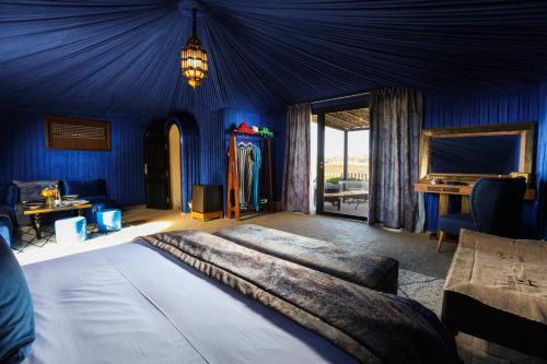 Katil atau katil-katil dalam bilik di Kalyptus Luxury Camp