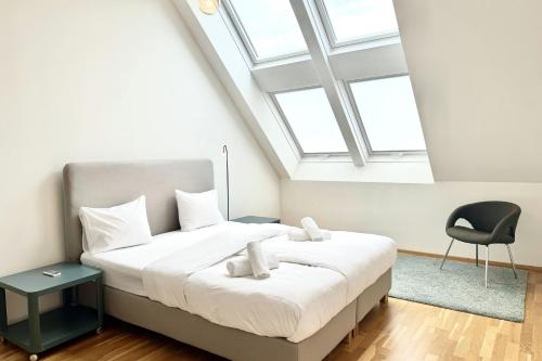 Spacious Penthouse in Favoriten