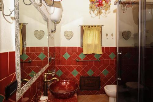 Ένα μπάνιο στο B&B LA POSADA