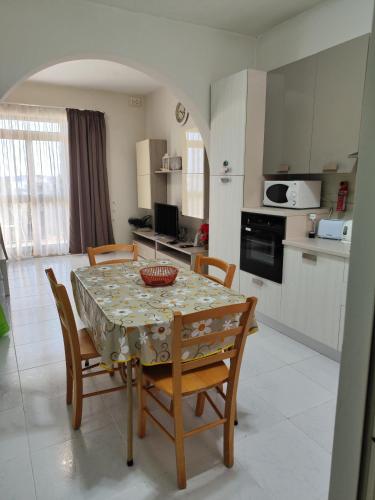 Cuisine ou kitchenette dans l'établissement Waterside