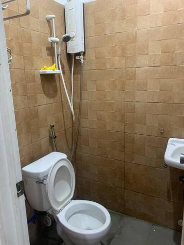 Phòng tắm tại PMPJ Cabin