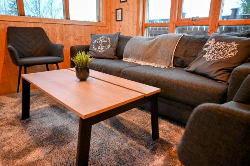 Un lugar para sentarse en Thingvellir Cabin/Chalet