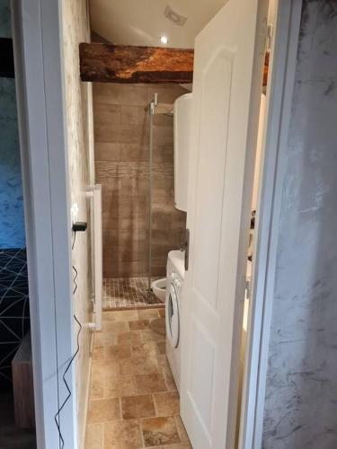 Koupelna v ubytování PETIT GÎTE 18 ème tout confort