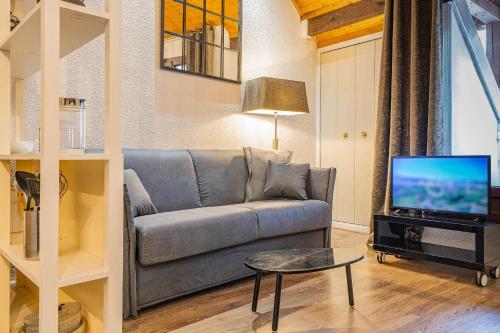 Chamour - A duplex apartment with Mont-Blanc view