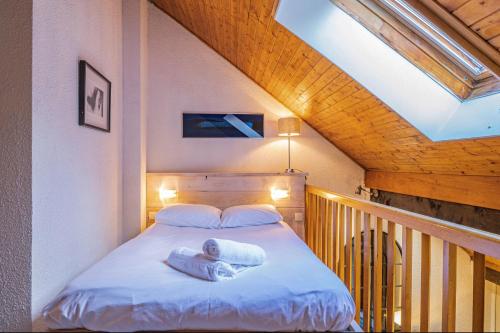 Chamour - A duplex apartment with Mont-Blanc view
