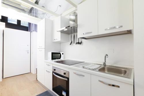 Dapur atau dapur kecil di PrimoPiano - Aragona Flats