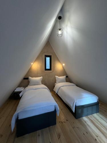 Cama o camas de una habitación en Valley Park Dilijan