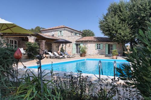 Villa Karim near Poreč with large garden & 50 m2 private pool