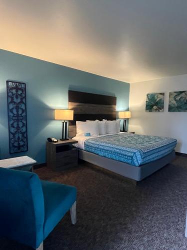Ein Bett oder Betten in einem Zimmer der Unterkunft Ephraim Motel