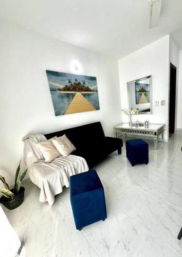 Posezení v ubytování Loft en Montería, wifi, park, AA