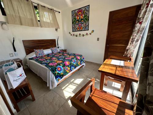 Postel nebo postele na pokoji v ubytování Beachfront Paradise Boutique Hotel - Breeze Room I