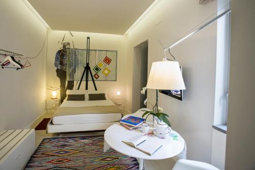 Kúpeľňa v ubytovaní Locanda del Bagatto