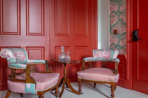 Гостиная зона в Eleven Stafford Street Townhouse