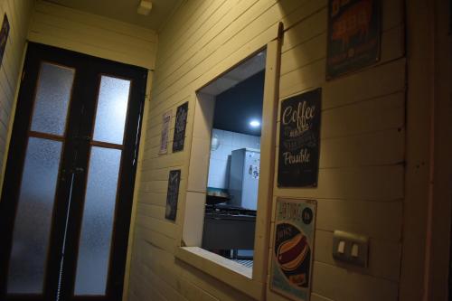 Küche/Küchenzeile in der Unterkunft Estación Hostel