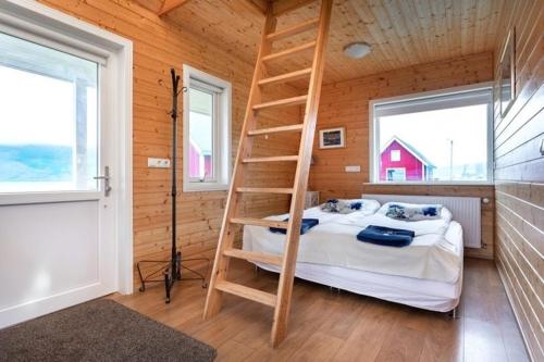 Voodi või voodid majutusasutuse Mjoeyri Travel Holiday Homes toas