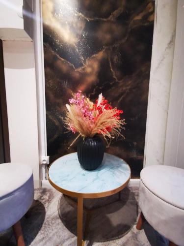 Chambre Lit King-Size avec Baignoire Spa