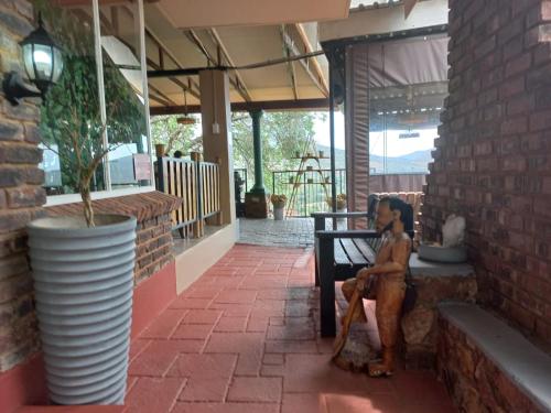 Μπαλκόνι ή βεράντα στο Maroela Guest Lodge