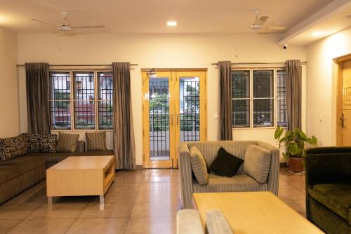Area soggiorno di Classic Boutique Hotel & Luxury Service Apartments