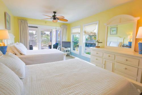 Cama o camas de una habitación en Seaside Therapy