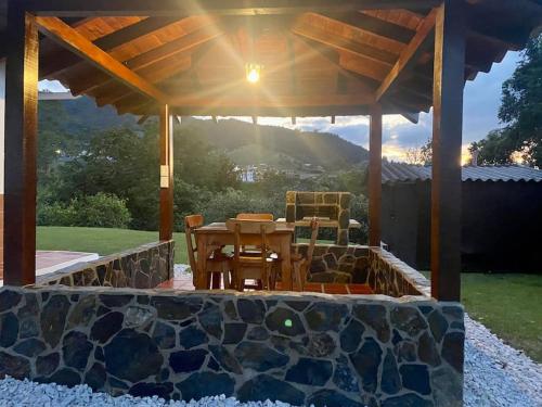 Сад в Acogedora casa de campo con excelente ubicación